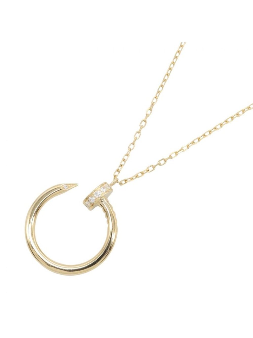 Cartier Necklace Juste un Clou Diamond 45.5 18k